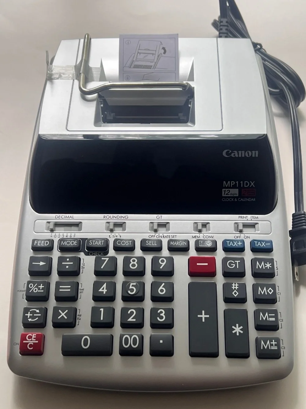 Brand New without the Box!!!! Canon MP11DX Printing Calculator